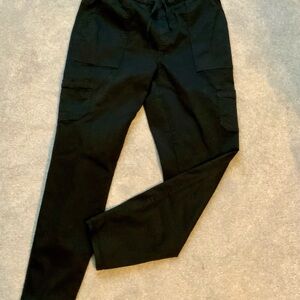 Maurices Black Straight Leg Cargo Pants